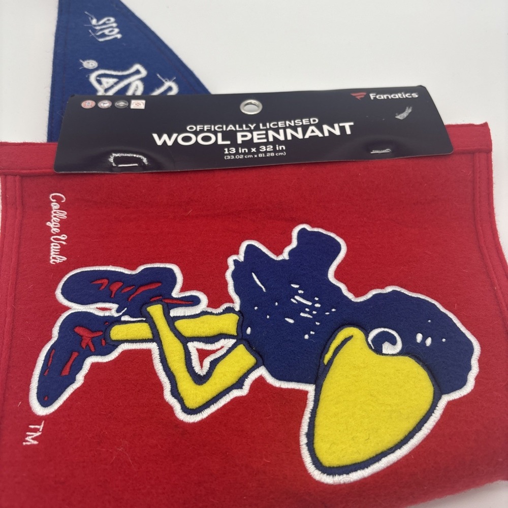 Kansas Jayhawks Official License Will Pennant 13" X 32" - Picture 5 of 9